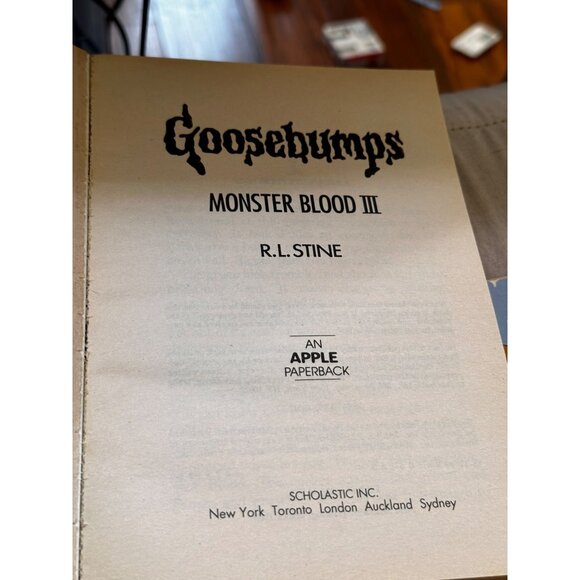 Goosebumps #14 #15 #29 You Can’t Scare Me Werewolf Fever Swamp Monster Blood III - Picture 14 of 16